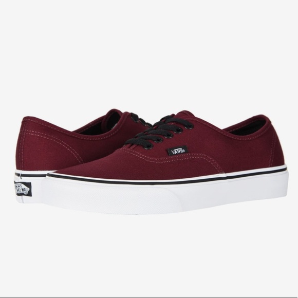 Vans Other - VANS • Atwood Sneaker Oxblood/ White Skateboarding Show Mens Canvas 7.5/Womens 9